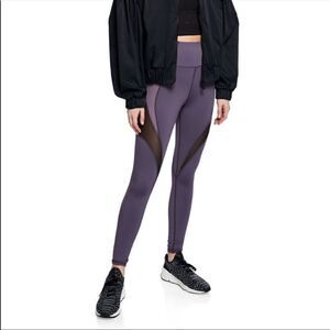 Michi Glow High Waisted Leggings Luxury Activewear Lavender Purple XS